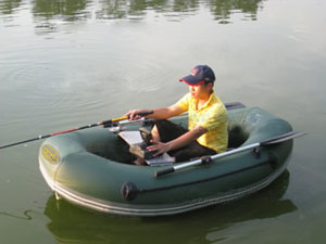 平湖钓鱼橡皮船